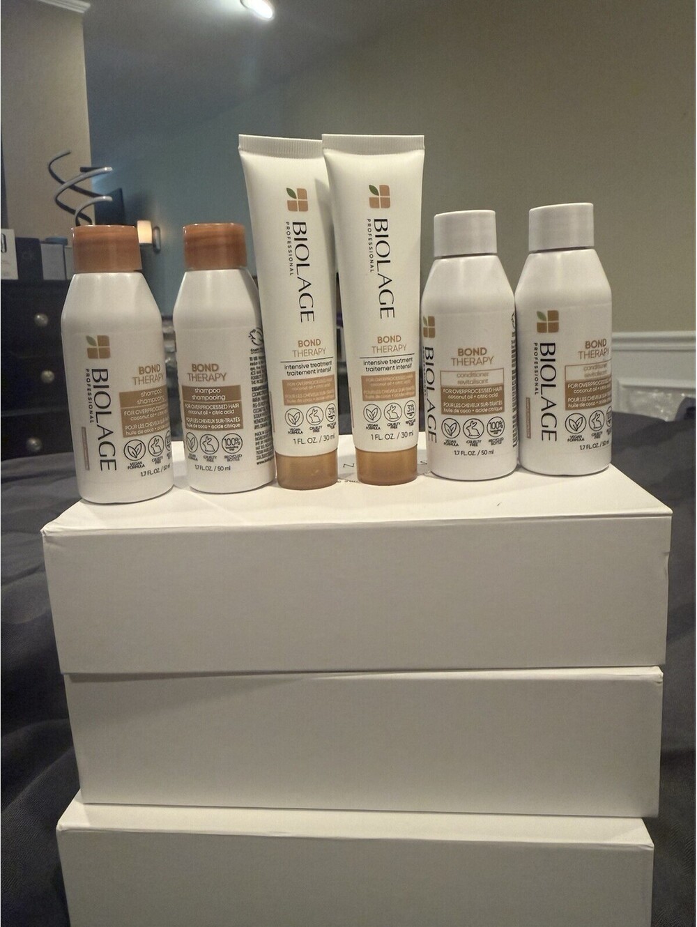 BIOLAGE Bound Shampoo , Conditioner & Intensive Treatment
